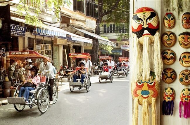 Hanoi Old Quarter is one of the highlighted spots in Hanoi