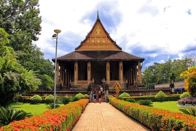 Haw Phra Kaew - Temple of Emerald Buddha in Vientiane