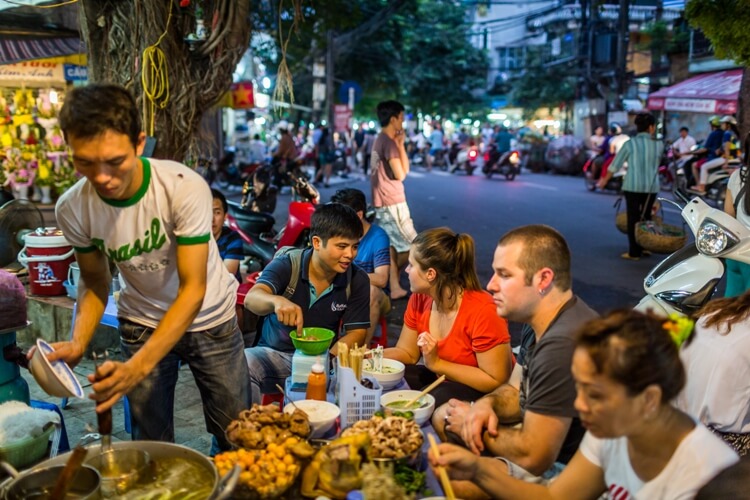 street food in vietnam